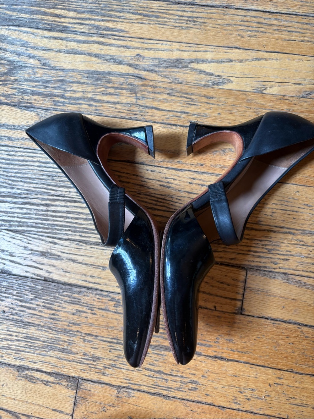 Classic Fluevog Black Pointed Toe Women’s Heels